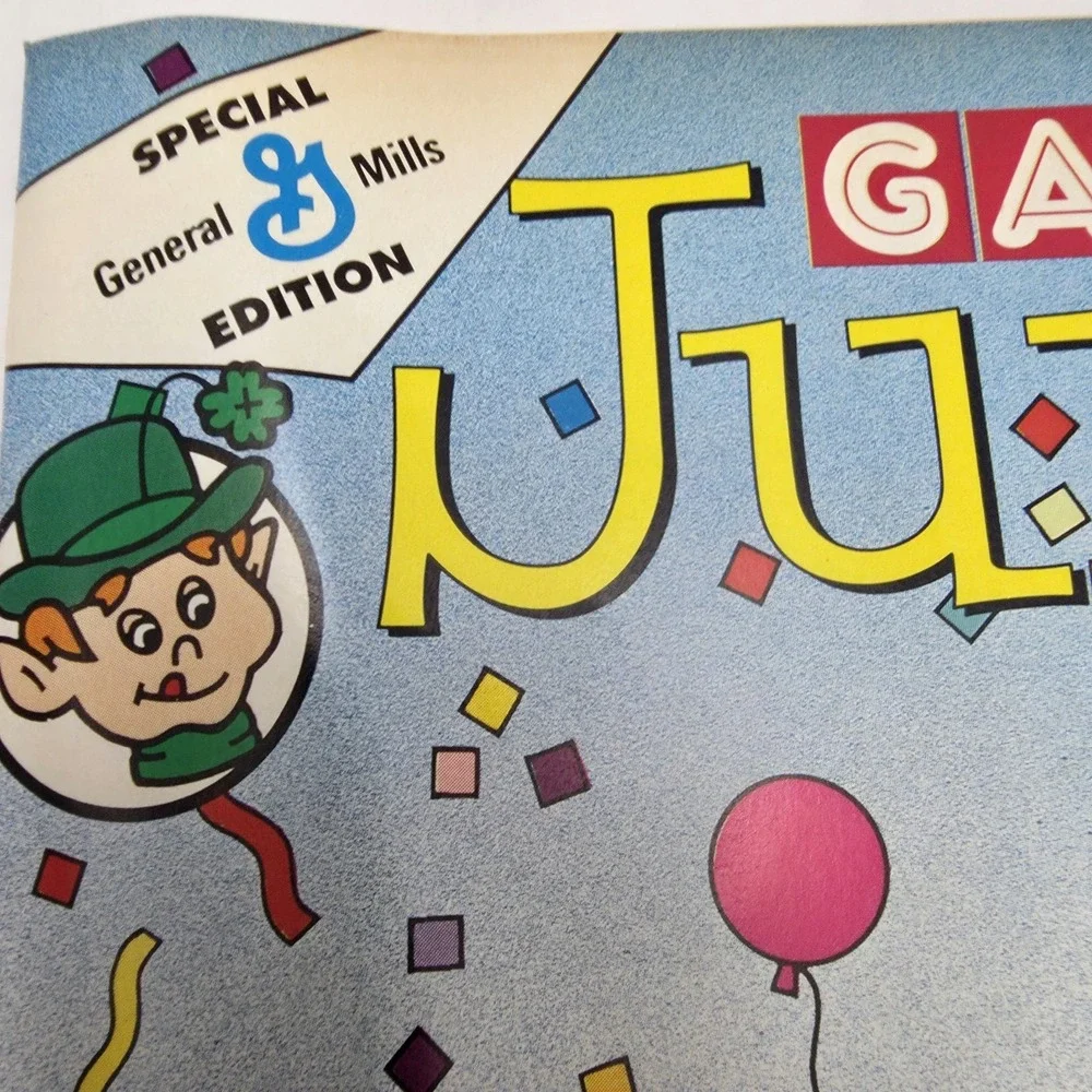 Vintage Lucky Charms Games Junior June/July 1989 General Mills‎ Special Edition